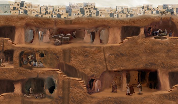 Derinkuyu Underground City, Cappadocia