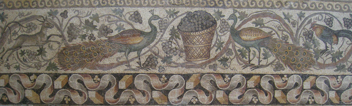 One of the Antioch mosaics located at the Antakya Archaeological Museum