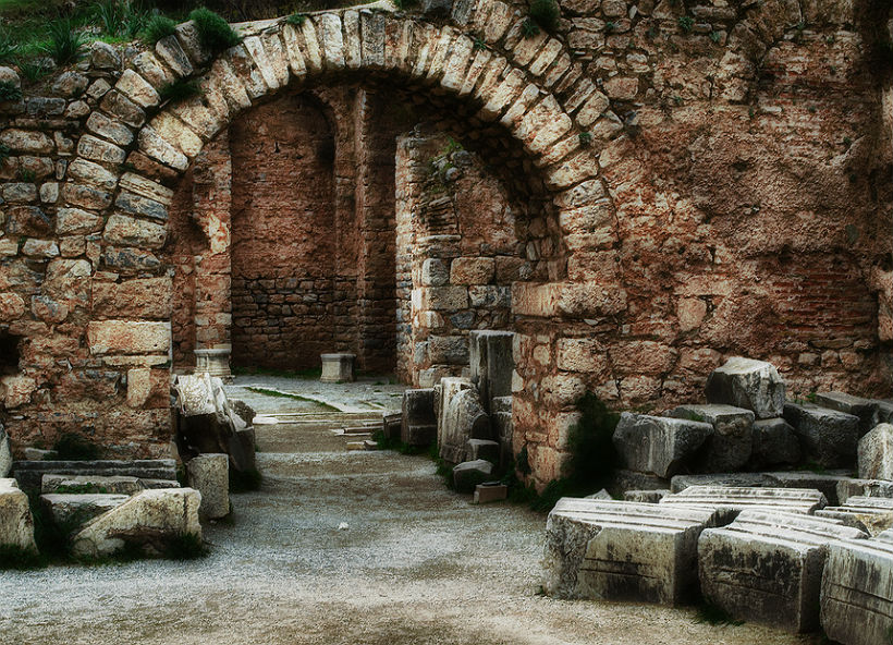 Scholastica Baths in Ephesus
